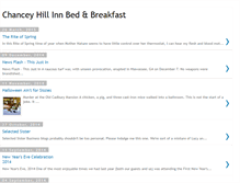 Tablet Screenshot of blog.chanceyhillinn.com